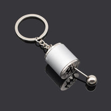 Load image into Gallery viewer, Car Gear Box Keychain for Men Women Imitation 6 Speed Manual Car-styling keyring Gear Knob Shift Gearbox Stick Gift Souvenir Hot