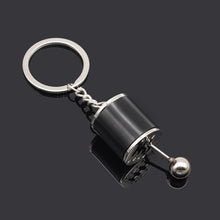 Load image into Gallery viewer, Car Gear Box Keychain for Men Women Imitation 6 Speed Manual Car-styling keyring Gear Knob Shift Gearbox Stick Gift Souvenir Hot