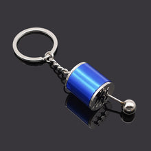 Load image into Gallery viewer, Car Gear Box Keychain for Men Women Imitation 6 Speed Manual Car-styling keyring Gear Knob Shift Gearbox Stick Gift Souvenir Hot