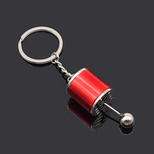 Load image into Gallery viewer, Car Gear Box Keychain for Men Women Imitation 6 Speed Manual Car-styling keyring Gear Knob Shift Gearbox Stick Gift Souvenir Hot
